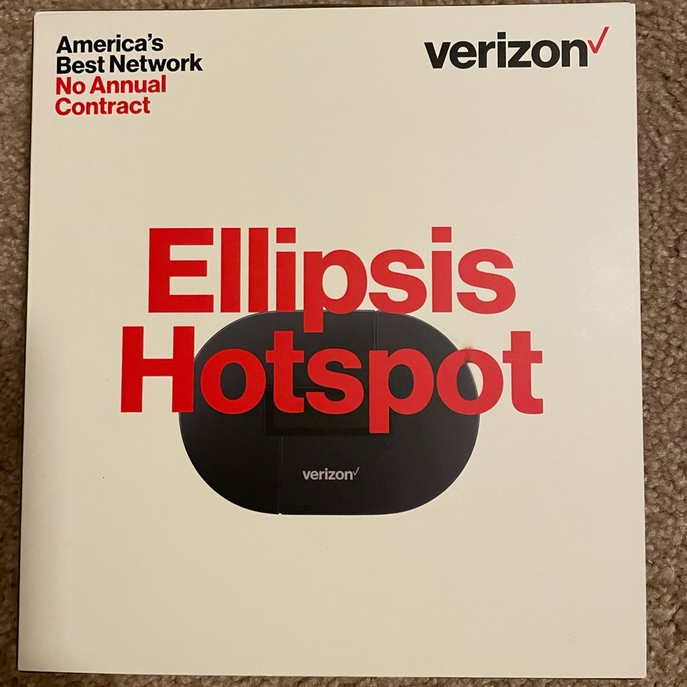 Verizon Ellipsis Hotspot New in box  Jetpack